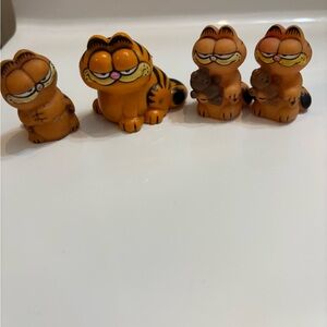 Garfield Orange Figurine Set